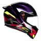 AGV K1 S Fastlap Integral-Helm schwarz Purple pink