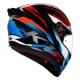 AGV K1 S Fastlap Integral-Helm schwarz rot blau