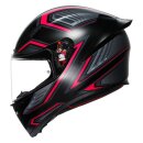 AGV K1 S Sling Integral-Integral-Helm mattschwarz pink