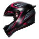 AGV K1 S Sling Integral-Integral-Helm mattschwarz pink