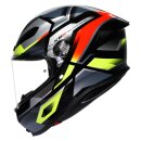AGV K6 S Erazer Integral-Helm schwarz rot neongelb