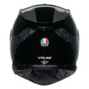 AGV K7 Flow 46 Integral-Helm schwarz grau gold