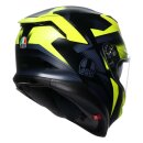 AGV K7 Glimpse Integral-Helm mattschwarz neongelb