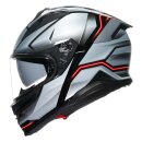 AGV K7 Jaeger Integral-Helm schwarz silber