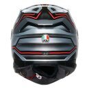 AGV K7 Jaeger Integral-Helm schwarz silber