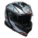 AGV K7 Jaeger Integral-Helm schwarz silber