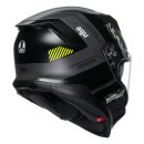 AGV K7 Kyber Integral-Helm matt grau neongelb