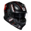 AGV K7 Kyber Integral-Helm mattschwarz rot