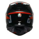 AGV K7 Taurax Integral-Helm schwarz rot