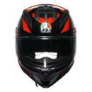 AGV K7 Taurax Integral-Helm schwarz rot