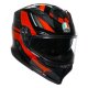 AGV K7 Taurax Integral-Helm schwarz rot