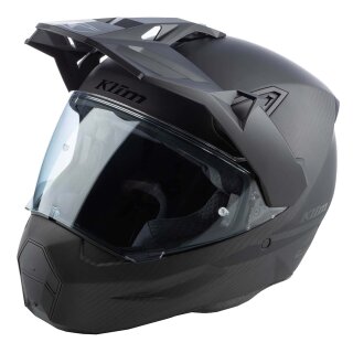 Klim X1 Alpha ECE, DOT Endurohelm Carbon mattschwarz