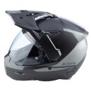 Klim X1 Alpha ECE, DOT Endurohelm Asphalt anthrazit grau
