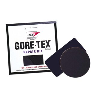 Gore-Tex Fabric Patches Reparatur Klebe-Flicken schwarz