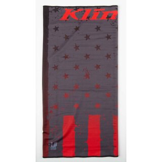 Klim Tek Sok Halstuch Thin Red Line rot grau
