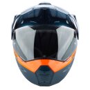 Klim X1 Alpha ECE, DOT Concept Endurohelm blau orange