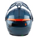Klim X1 Alpha ECE, DOT Concept Endurohelm blau orange
