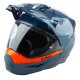 Klim X1 Alpha ECE, DOT Concept Endurohelm blau orange