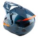 Klim X1 Alpha ECE, DOT Concept Endurohelm blau orange