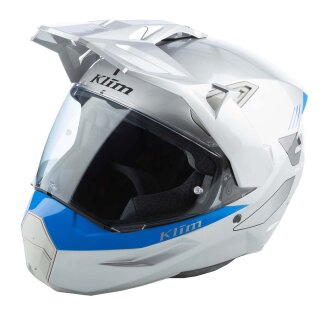 Klim X1 Alpha ECE, DOT Concept Endurohelm blau silber
