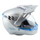 Klim X1 Alpha ECE, DOT Concept Endurohelm blau silber