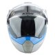 Klim X1 Alpha ECE, DOT Concept Endurohelm blau silber