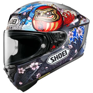 Shoei X-SPR Pro Marquez Motegi5 TC-1 Helm blau rot grau