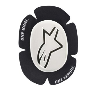 Alpinestars GP Sport Knieschleifer weiss schwarz