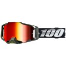 100% Armega Soledad grün schwarz Crossbrille rot...