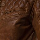 4SR Scrambler 2 Motorrad-Jacke Leder Cognac braun