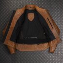 4SR Scrambler 2 Motorrad-Jacke Leder Cognac braun