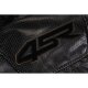 4SR Scrambler 2 Motorrad-Jacke Leder Petroleum dunkelblau