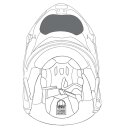 AGV Windabweiser Sportmodular für Winter schwarz