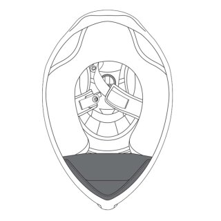 AGV Windabweiser K3 schwarz