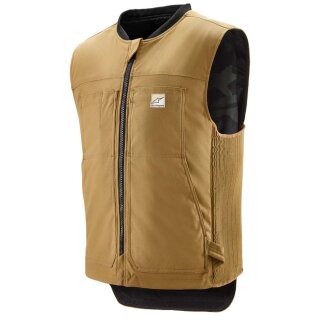 Alpinestars Tech-Air® 3 V2 Canvas Airbag-Weste Tan beige