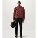 Belstaff Ariel Motorrad-Jacke wasserdicht Racing rot