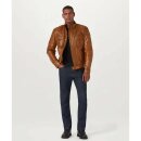 Belstaff Brooklands 2024 Motorrad-Jacke Burnt Cuero braun