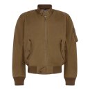 Belstaff Brecon Motorrad Wachs-Jacke Olive grün