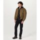 Belstaff Brecon Motorrad Wachs-Jacke Olive grün
