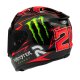 HJC Rpha 12 Quartararo Replica Black MC5 Helm Monster