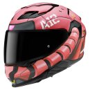 HJC F71 Zaku Bandai Namco MC1SF Integralhelm rosa rot