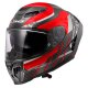 LS2 FF807 Dragon Trax Motorrad-Helm rot