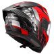 LS2 FF807 Dragon Trax Motorrad-Helm rot