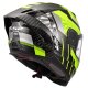 LS2 FF807 Dragon Trax Motorrad-Helm H-V neongelb