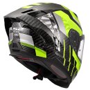 LS2 FF807 Dragon Trax Motorrad-Helm H-V neongelb