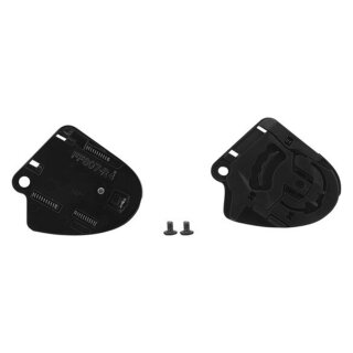 LS2 Visiermechanik + Schrauben FF807 schwarz