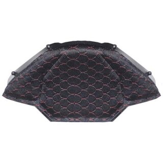 LS2 Windabweiser FF811 Chin Curtain schwarz