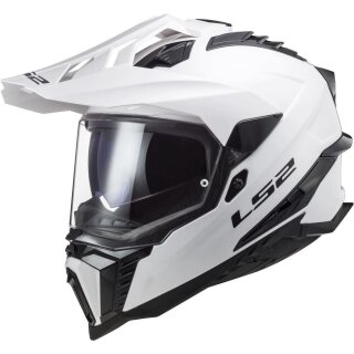 LS2 MX701 Explorer Endurohelm Uni weiß