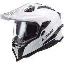 LS2 MX701 Explorer Endurohelm Uni weiß