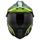LS2 MX701 Explorer Spire Endurohelm grün neongelb